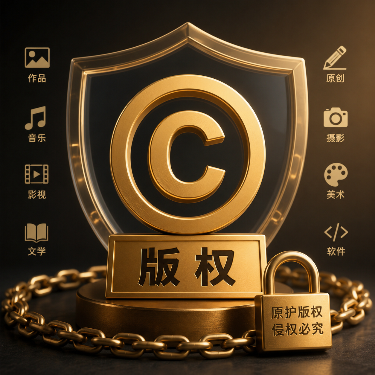 版权保护盾牌
